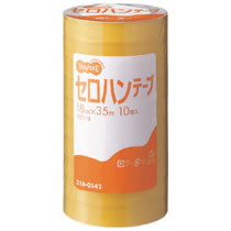 セロハンテープ 18mm×35m 10巻入り×20 汎用品