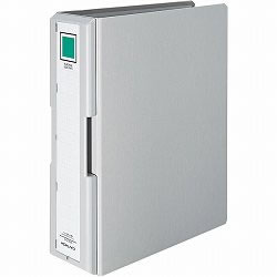 コクヨ フ-UT1680C 取っ手付きチューブファイル A4タテ シルバー