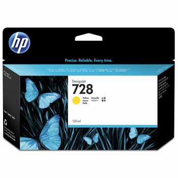 HP F9J65A HP728 インクカートリッジ イエロー 130ml