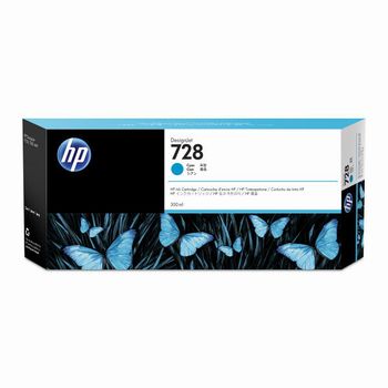 HP F9K17A HP728 インクカートリッジ シアン 300ml