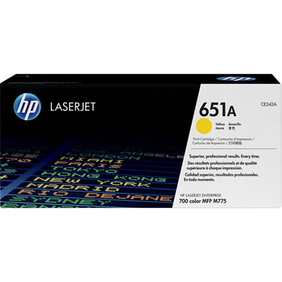HP CE342A HP651A イエロー トナーカートリッジ 純正