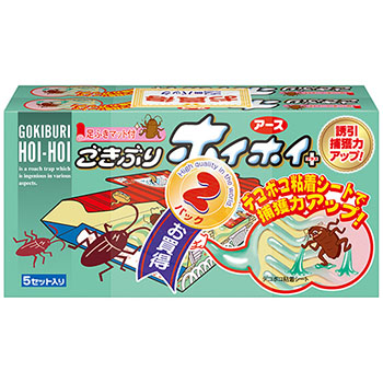 アース製薬 ごきぶりホイホイ+デコボコシート 2個パック