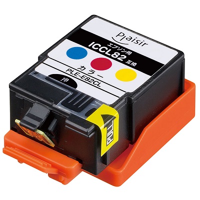 Plaisir PLE-E82CL インクカートリッジ カラー 汎用品