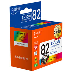 Plaisir PLE-E82CL インクカートリッジ カラー 汎用品