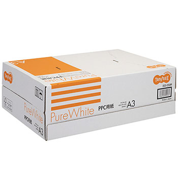 PPCPW-A3 PPC用紙 Pure White A3 (225-2339) 1箱(1500枚：500枚×3冊)