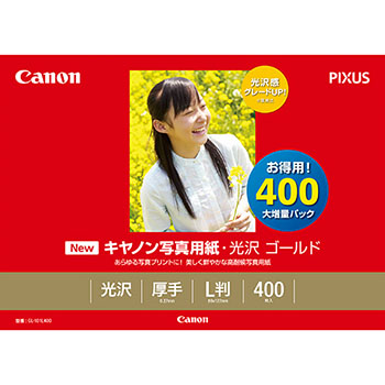 CANON 2310B003 写真用紙・光沢 ゴールド GL-101L400