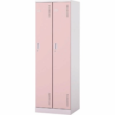 TLK-S2 豊國工業 2人用ロッカー シリンダー錠 ホワイトグレーの通販 TLK-S2 豊國工業 2人用ロッカー シリンダー錠 ホワイトグレーの通販