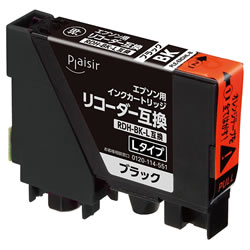 Plaisir PLE-ERDHL-B インク ブラック Lタイプ （顔料）大容量 汎用品