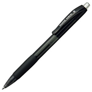 TS-SB05-1B ノック式油性ボールペン(なめらかインク) 0.5mm 黒 10本セット