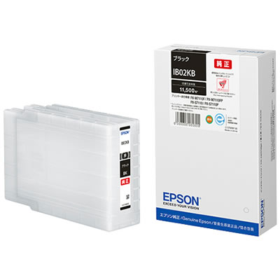 EPSON IB02KB インクカートリッジ ブラック 純正