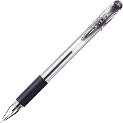 三菱鉛筆 UM15128.24 ユニボール シグノ 超極細 0.28mm 黒