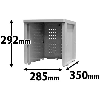 MSR-OP 棚板なし プラスチックロッカー オープン MSタイプ 連結専用 棚板なし