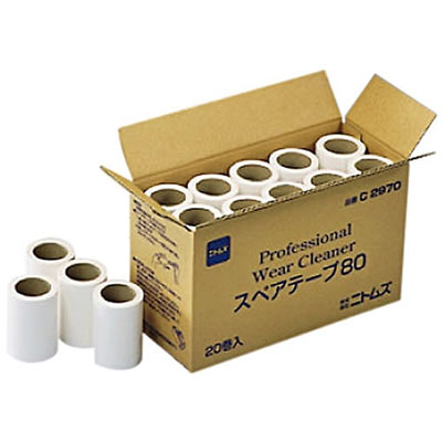 ニトムズ プロフェッショナルウェアクリーナー スペアテープ 幅80mm×90周巻 C2970