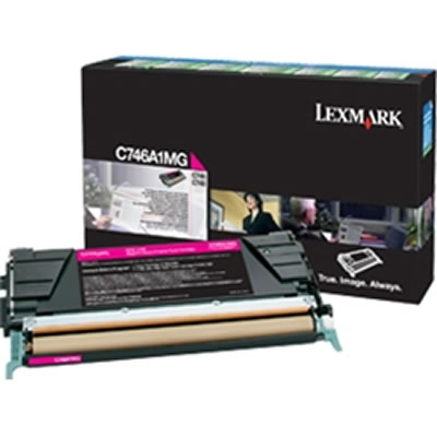 LEXMARK C746A1MG マゼンタリターントナーカートリッジ 7000枚