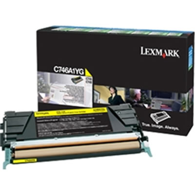 LEXMARK C746A1YG イエローリターントナーカートリッジ 7000枚