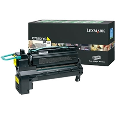 LEXMARK C792X1YG C792 リターンプログラムトナーカートリッジ・イエロー(大容量/20K)