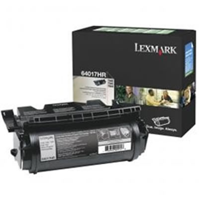 LEXMARK 64017HR リターンプログラムトナーカートリッジ・ブラック(大容量/21000枚)