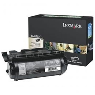 LEXMARK 64417XR リターンプログラムトナーカートリッジ・ブラック(Extra大容量/32000枚)