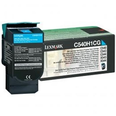 LEXMARK C540H1CG リターンプログラムトナーカートリッジ・シアン(大容量/2000枚)