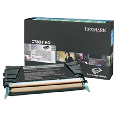 LEXMARK C736H1KG リターンプログラムトナーカートリッジ・ブラック(大容量/12000枚)