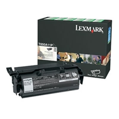 LEXMARK T650A11P リターンプログラムトナーカートリッジ・ブラック(7000枚)