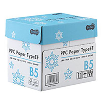 PPCEF-B5 PPC Paper Type EF B5 1箱(2500枚:500枚×5冊) (324-4425) 