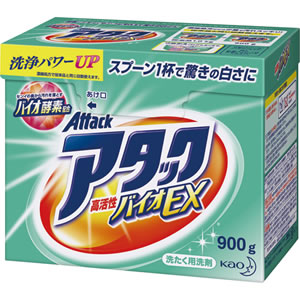 花王 365545 アタック高活性バイオEX 本体 900g