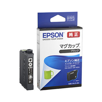 エプソン（EPSON）純正インク MUG-BK マグカップ ブラック｜オフィネット