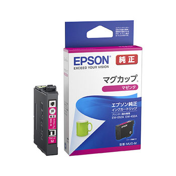 EPSON MUG-M インクカートリッジ/マグカップ マゼンタ 純正