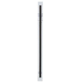 きんだい GS-42 フレックスストロー(フィルム包装) ブラック (262-0019) 1パック=500本