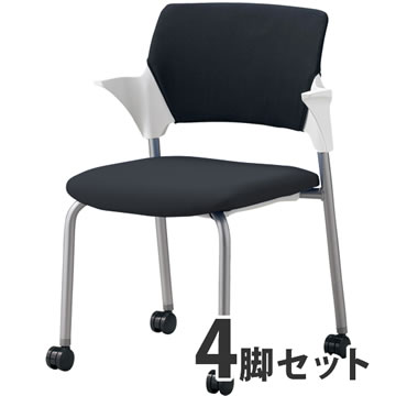 CM551-MYC-OR サンケイ ミーティングチェア CM551シリーズ キャスター