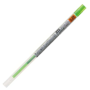 三菱鉛筆 UMR10928.5 スタイルフィット ゲルインクボールペン リフィル 0.28mm ライムグリーン 10本セット