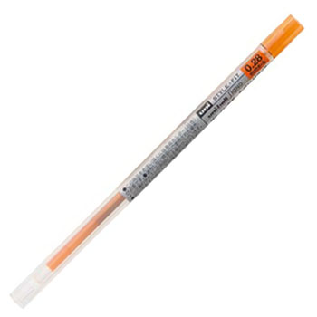 三菱鉛筆 UMR10928.4 スタイルフィット ゲルインクボールペン リフィル 0.28mm オレンジ 10本セット