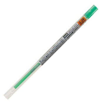 三菱鉛筆 UMR10928.6 スタイルフィット ゲルインクボールペン リフィル 0.28mm グリーン 10本セット