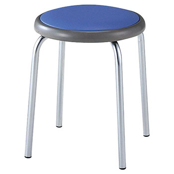 R-710-BL 丸椅子 φ360mm ブルー