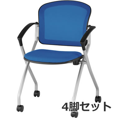 CM551-MYC-OR サンケイ ミーティングチェア CM551シリーズ キャスター