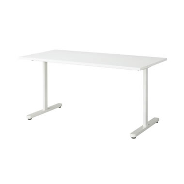 KAT型会議用テーブル 両角タイプ 1500×750mm ホワイト