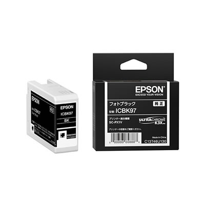 EPSON ICBK97 SC-PX1V用 インクカートリッジ（フォトブラック）