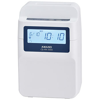 アマノ MX-3000 時間集計タイムレコーダー