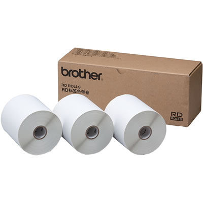 BROTHER RD-S01J2 TD-4000/4100N用長尺紙テープ 3本パック