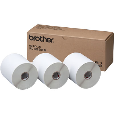 BROTHER RD-S06J4 TD-4000/4100N用再剥離ラベル 3本パック