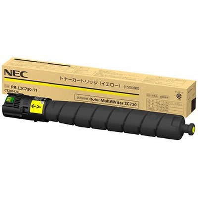 NEC PR-L3C730-11 トナーカートリッジ イエロー 純正