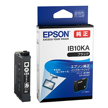 EPSON IB10KA インクカートリッジ/カードケース(ブラック) 純正