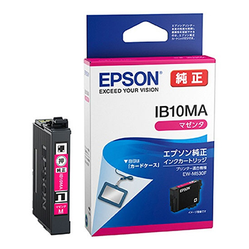 EPSON IB10MA インクカートリッジ/カードケース（マゼンタ） 純正