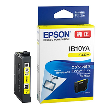 EPSON IB10YA インクカートリッジ/カードケース(イエロー) 純正