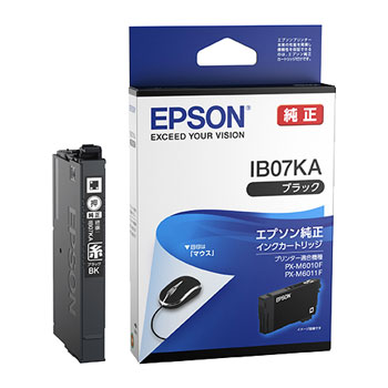 EPSON IB07KA インクカートリッジ ブラック 純正