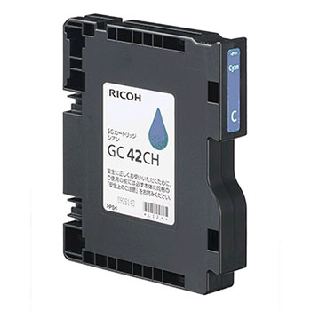 RICOH 515927 SGカートリッジ シアン GC42CH Lサイズ