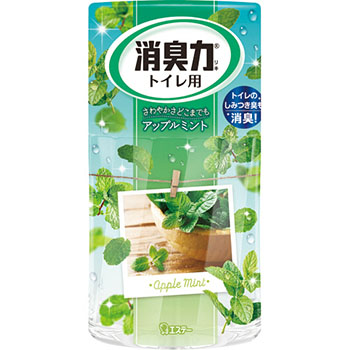 エステー 11503 トイレの消臭力 アップルミント 400ml 1セット(5個)