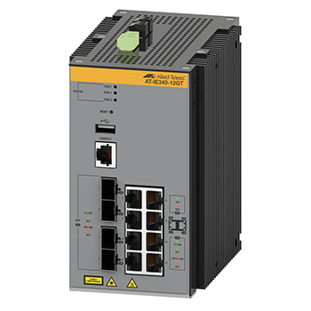 アライドテレシス 3878R AT-IE340-12GT 産業用スイッチ