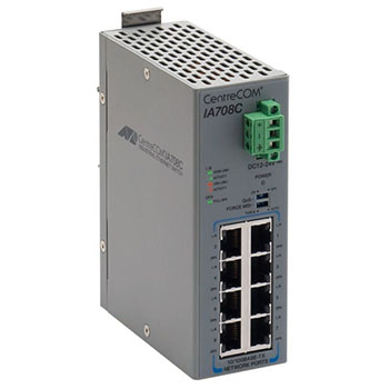 アライドテレシス 0808R CentreCOM IA708C 産業用スイッチ